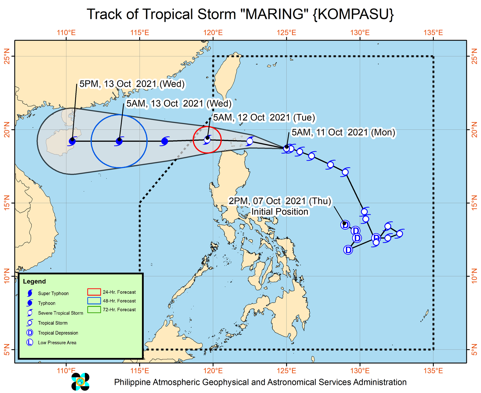 Maring Intensifies Into Severe Tropical Storm Pampanga Still Under