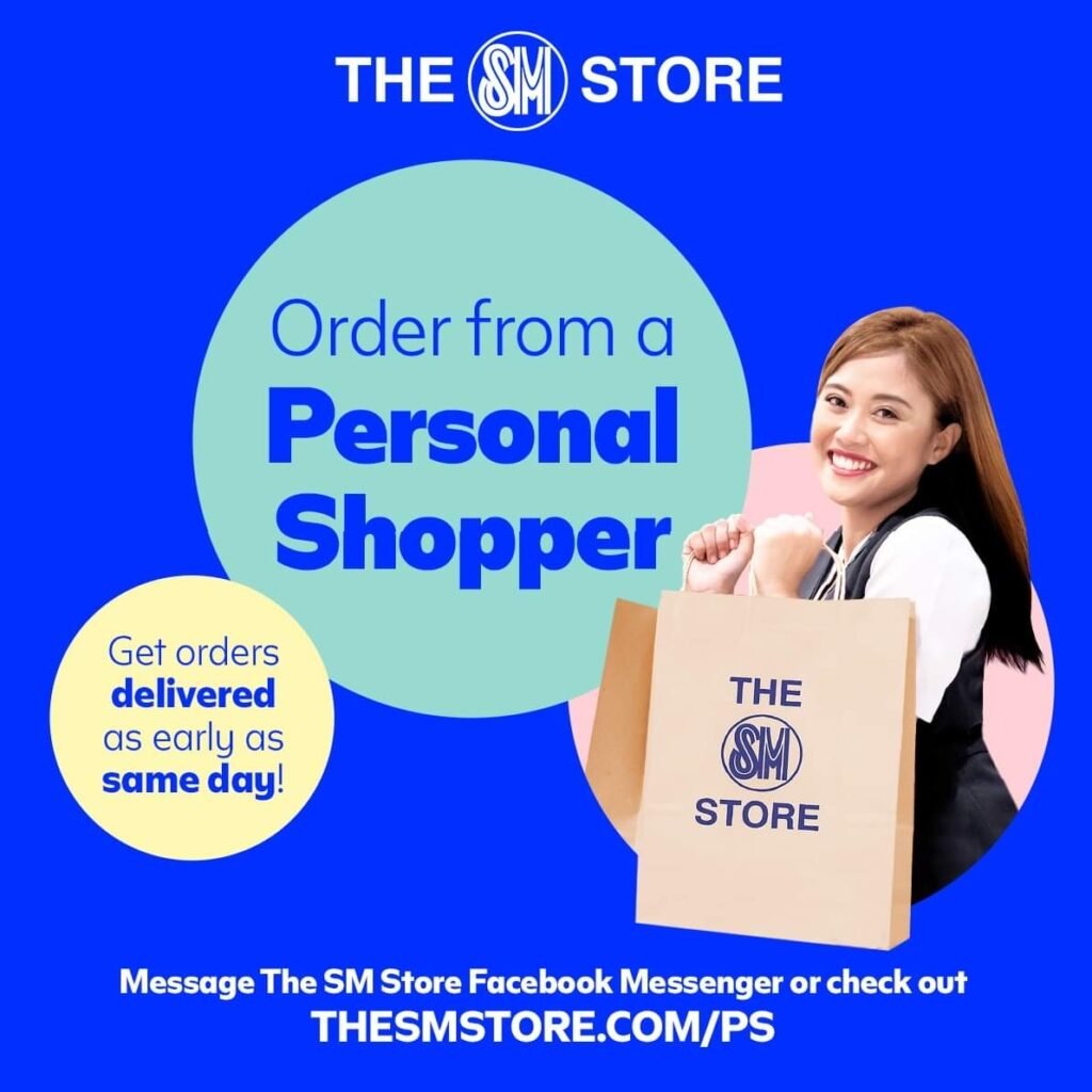 Make shopping easy with The SM Store personal shopper