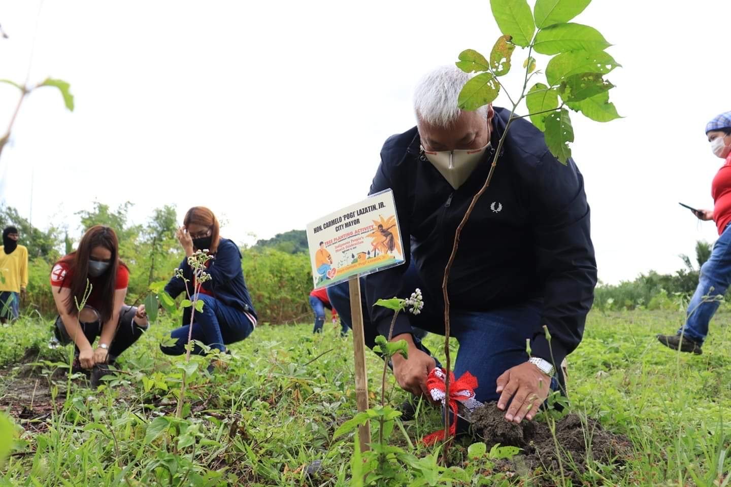 AC gov’t celebrates IP month, plants 400 seedlings - Pampanga News Now