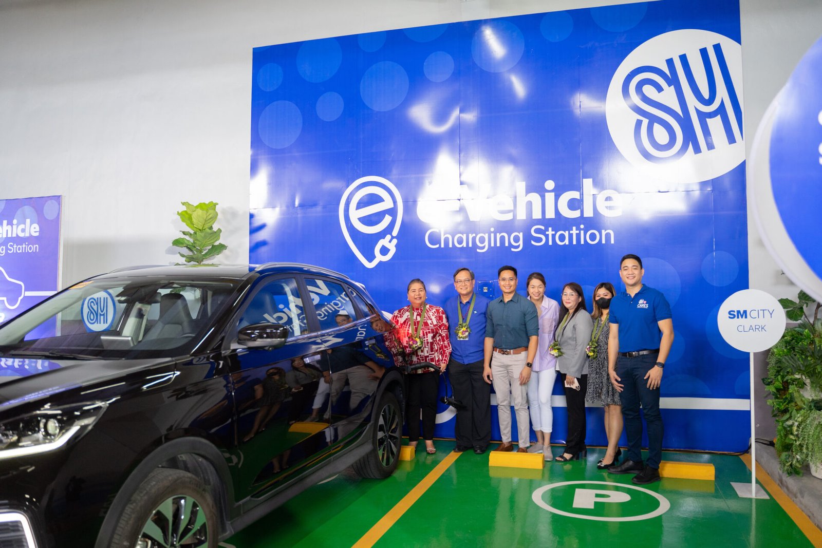 EVehicle charging station now at SM City Clark Pampanga News Now
