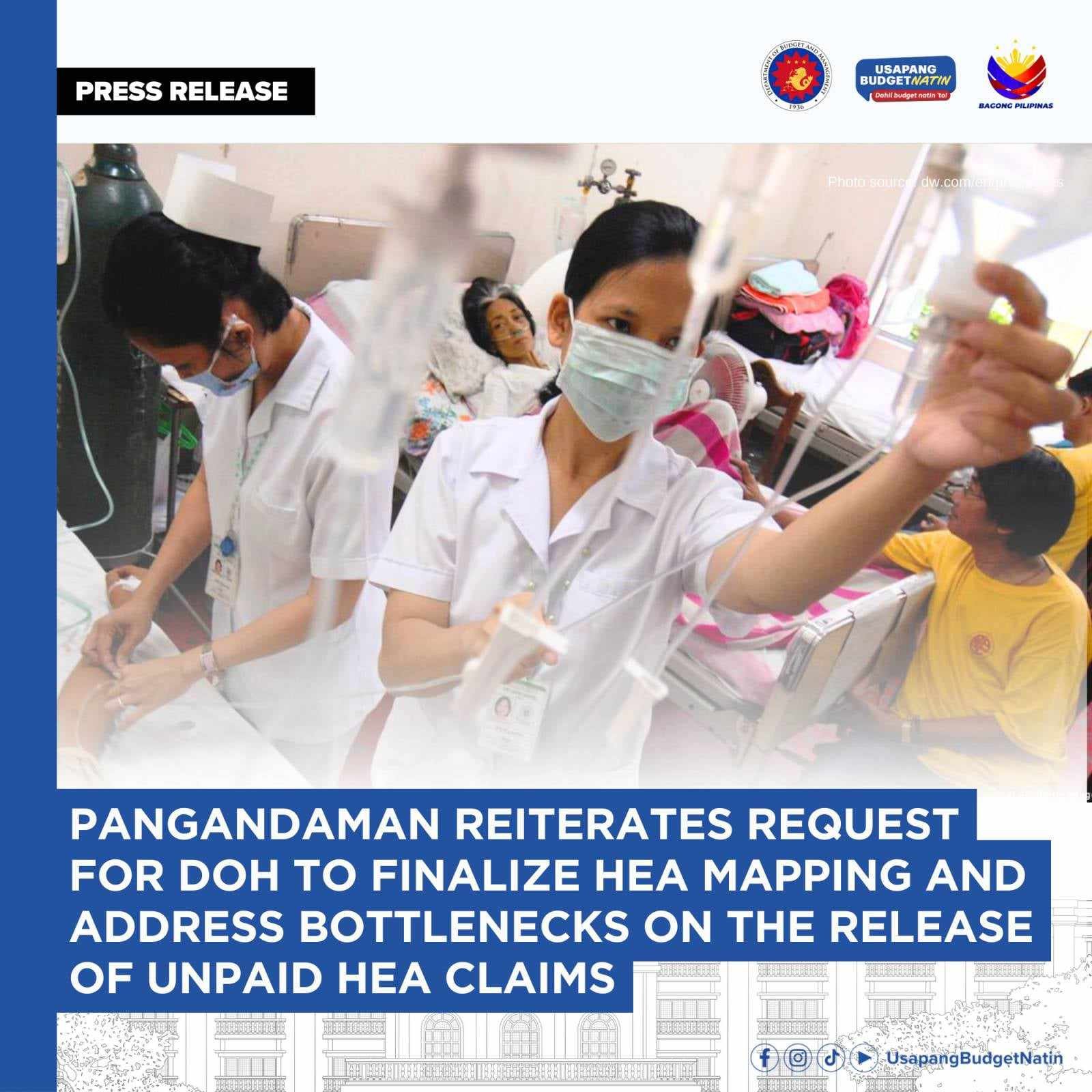 Pangandaman reiterates request for DOH to finalize HEA mapping